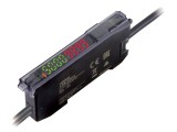 Senzor amplificator fibră optică OMRON E3X cu cablu 2m