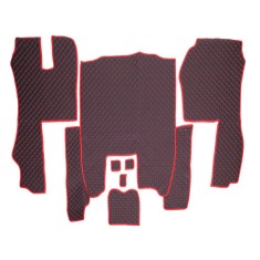 Set Covorase Piele Ecologica Truck Umbrella Pentru Scania Seria R 400-440. Negru 462514 96344 foto