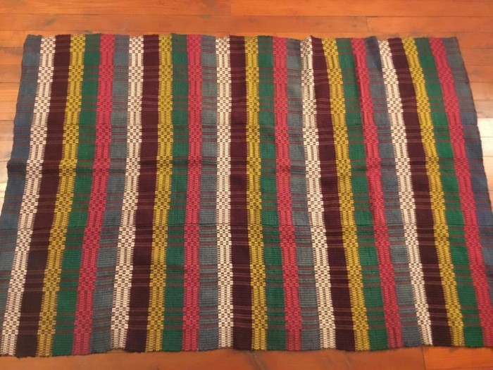 arta / traditie / rustic / design - Cuvertura , Macat , Scoarta , Patura taraneasca realizata manual la razboiul de tesut !