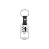 Breloc &bdquo;Sagetator Aventurios&rdquo;, accesoriu cu simbol zodiacal si desfacator de sticle