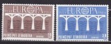 ANDORA PRINCIPAT 1984 EUROPA CEPT SERIE MNH, Nestampilat