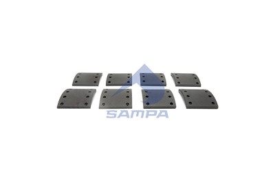 SAMPA 096.629 Set garnituri de frictiune, frana tambur foto