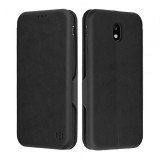 Husa pentru Samsung Galaxy J7 (2017) J730, Techsuit, Safe Wallet Plus, Neagra