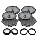 Cumpara ieftin Pachet difuzoare auto Hertz Uno dedicat Volkswagen Tiguan 2016-, RMS 75W