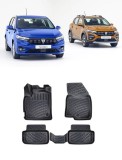 Cumpara ieftin Set Covorase Auto Cauciuc tavita Dacia Sandero III 2020-2023
