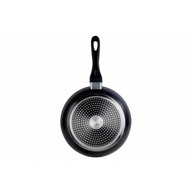 Tigaie Cooking Heinner, 28 x 4.8 cm, strat antiaderent, maner soft touch, aluminiu, Black Sand foto