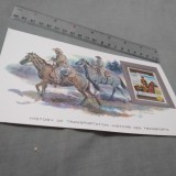 Cumpara ieftin CARD SUVENIR CU TMBRU /E MAI MARE CA CP / REP DE GUINEEA ECUATORIAL