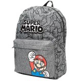 Rucsac Super Mario cu buzunar frontal, 32x25x10 cm, Difuzed