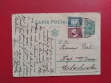 CARTE POSTALA UPU 1934 - CIRCULATA BUCURESTI - HAJE CEHOSLOVACIA 1932