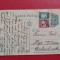 CARTE POSTALA UPU 1934 - CIRCULATA BUCURESTI - HAJE CEHOSLOVACIA 1932
