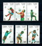 Cumpara ieftin Cuba 1990 - CM fotbal, serie neuzata