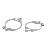 Colier ghidaj teaca cablu frana fixie &Atilde;&tilde;34,9 INOX pret/buc Cod:49202IRM