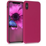 Husa pentru Apple iPhone XS Max, Silicon, Violet, 45909.175, Carcasa, Kwmobile