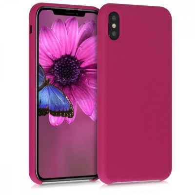 Husa pentru Apple iPhone XS Max, Silicon, Violet, 45909.175 foto