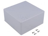 Carcasă universală ABS gri IP54 120x120x59mm