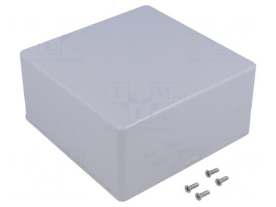 Carcasă universală ABS gri IP54 120x120x59mm foto