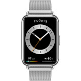 Ceas smartwatch Huawei Watch Fit 2 Silver Frost Milanese Strap