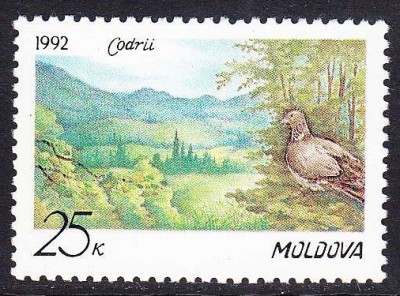 C5434 - Moldova 1992 - Natura 1v.nestampilat MNH foto