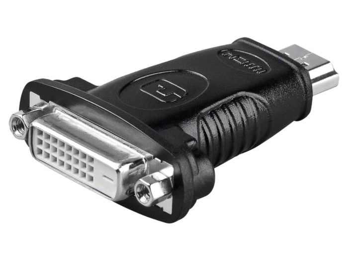Adaptor HDMI mufă la DVI-D soclu