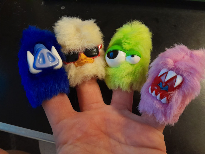 Serie Kinder Monster Fingers