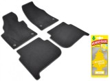 Covorase auto din mocheta Umbrella pentru Volkswagen Touran I MK2 (2010-2015) + Odorizant Auto Bradut Wunder-Baum Zitrone (Lamaie)