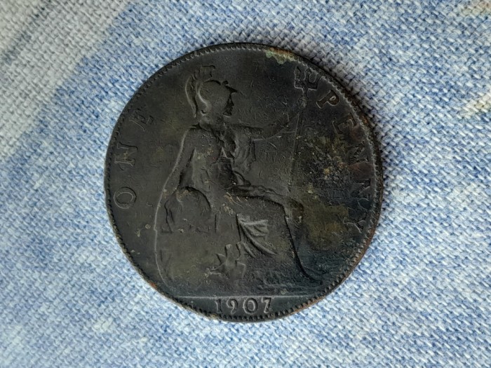 ONE PENNY 1907 - MAREA BRITANIE