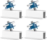 Set de 4 cleme pentru panou solar Taekooki, ARGINTIU, argintiu, 11 x 9,5 x 1,5 cm