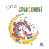 Cumpara ieftin Colorez unicorni - carte de colorat |