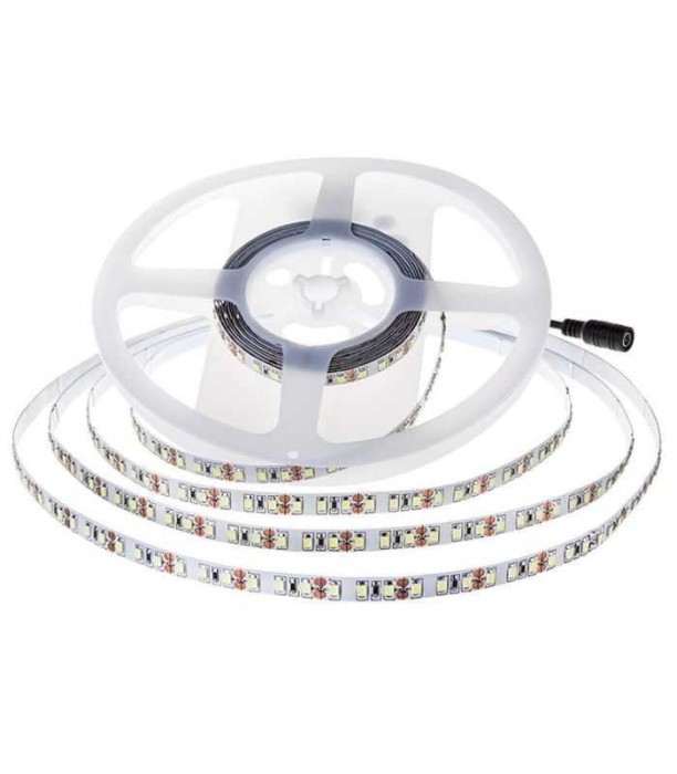 Banda LED SM2835 24V 12W/m 168LED/m 1680lm/m 4000K IP20 5M V-tac