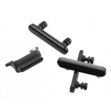 Set Butoane Laterale iPhone 8 / 8 Plus - Volum, Power, Mute - Negru