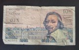 Bancnota Franța - 10 Francs 02-07-1959