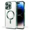 Husa pentru Samsung Galaxy A36 5G - Techsuit Luxury Crystal MagSafe - Deep Green