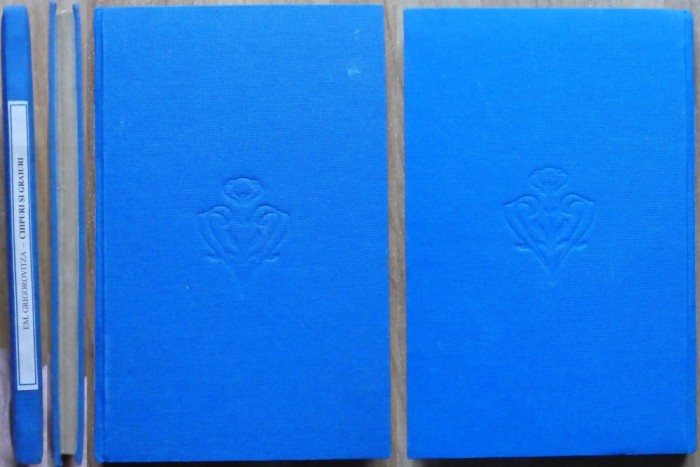 Em. Grigorovitza, Chipuri si graiuri din ..., Berlin, 1900, editia 1 in limba romana