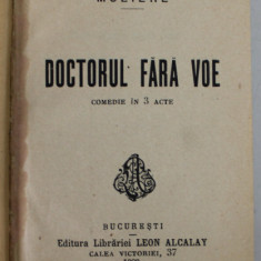 COLIGAT DE PATRU PIESE DE TEATRU de MOLIERE , 1909