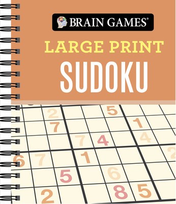 Brain Games Large Print Sudoku foto