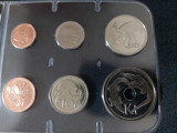 Seria completata monede - Papua Noua Guinee 2004 - 2006 , 6 monede, Australia si Oceania