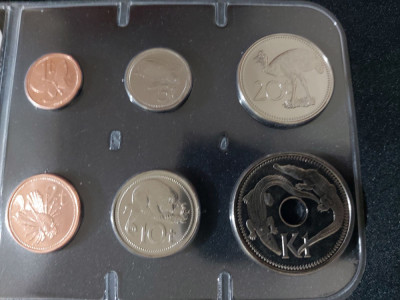 Seria completata monede - Papua Noua Guinee 2004 - 2006 , 6 monede foto