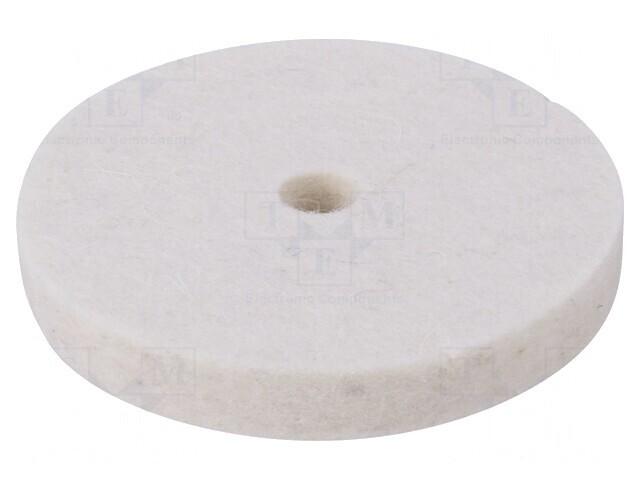 Tampon de lustruire din p&acirc;slă 75mm 10mm