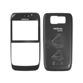 Husa Nokia E63 Midnight Black foto