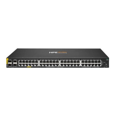 HPE Aruba Networking CX 6000 48G Class4 PoE 4SFP 370W foto