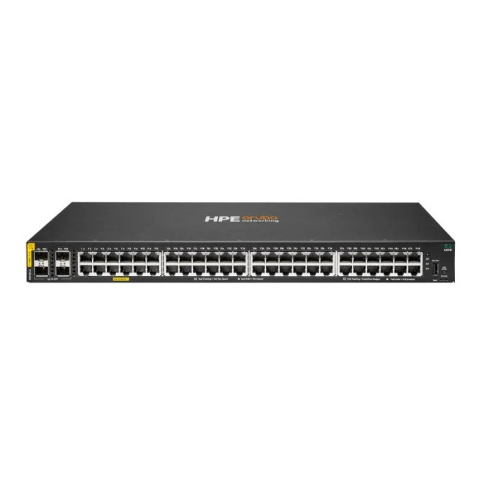 HPE Aruba Networking CX 6000 48G Class4 PoE 4SFP 370W