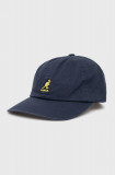 Kangol șapcă culoarea bleumarin, cu imprimeu K5165HT.NV411-NV411