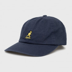 Kangol șapcă culoarea bleumarin, cu imprimeu K5165HT.NV411-NV411