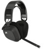 Casti Gaming Corsair HS80 MAX Wireless, Microfon, Bluetooth, Over-Ear, Autonomie 24h, Steel Gray