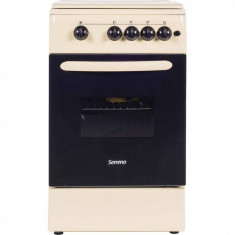 Aragaz Serreno Cooking SER 5602B/G1 Gaz 4 zone de gatit Aprindere electrica 50cm Bej foto