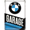 Placa metalica - BMW Garage - 10x14 cm, ART