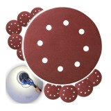 Disc pentru slefuitor pereti, 190 mm, 8 gauri P150, Powermat