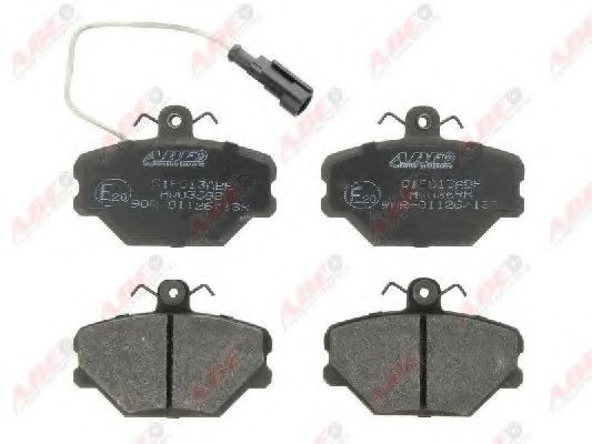 Set placute frana,frana disc FIAT PANDA (141A) (1980 - 2004) ABE C1F013ABE