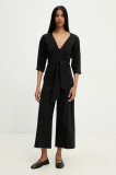 Answear Lab compleu femei, culoarea negru