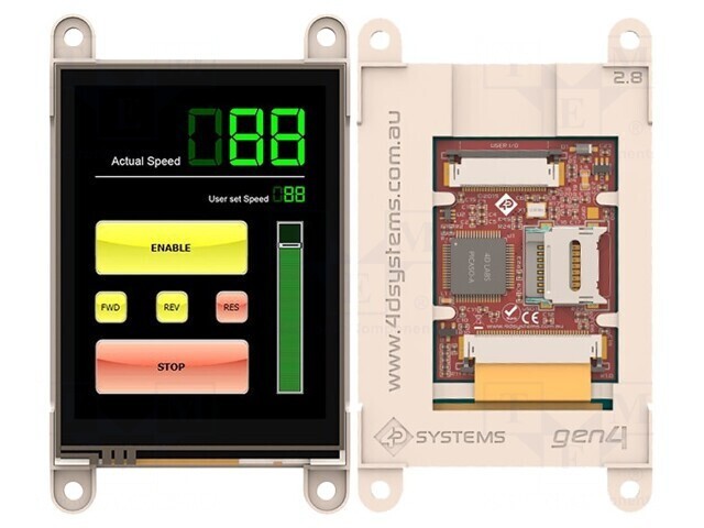 Afişaj TFT 2,8&quot; 240x320 175cd/m2 FFC/FPC